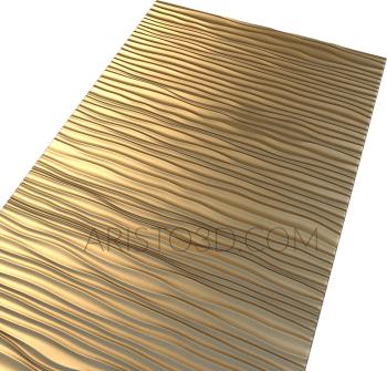 Geometrical panel (PGM_0038) 3D model for CNC machine